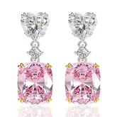 #03 pink earrings