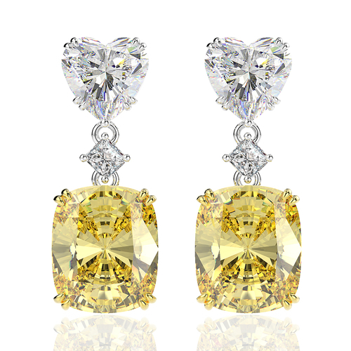#07 yellow earrings