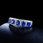 #10 five stone ring