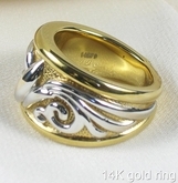 14K gold ring