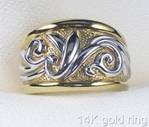 14K gold ring