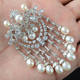 #17 Pearls brooch