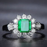 #18 Emerald ring