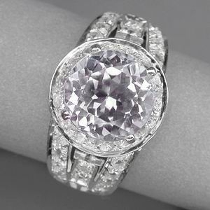 #41 Kunzite ring
