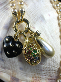 #55 pearls pendants
