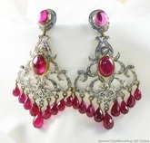 #68 Rubellite earrings