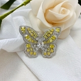 Butterfly brooch