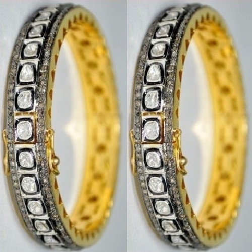 Diamond Bangles set