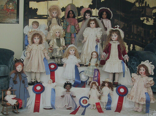 18 Dolls with Awards