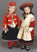 #35 & #33 A. Marque dolls Grovian Museum